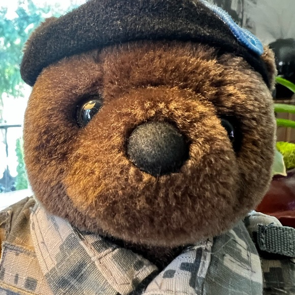 Camouflage Stuffed Bear Toy - Picture 6 of 8